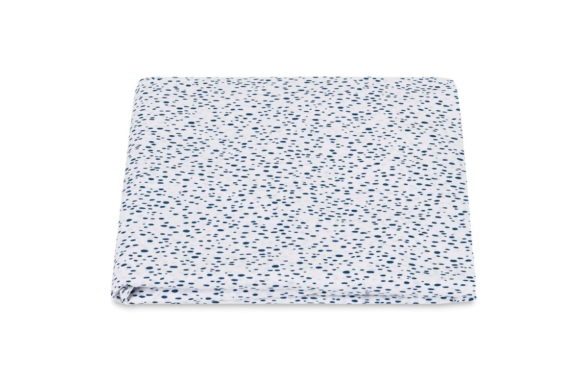 Fitted Sheet - Celine Prussian Blue Bedding by Matouk Schumacher