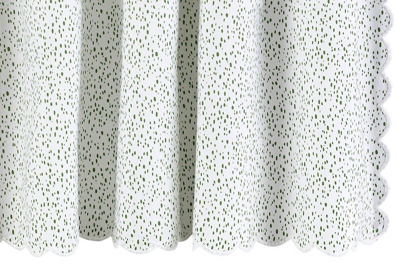 Shower Curtain - Celine Grass Shower Curtain by Matouk Schumacher