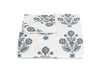 Dalila Duvet Cover in Mineral Blue | Matouk Schumacher Cotton Percale Bedding at Fig Linens and Home