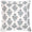 Dalila Mineral Blue European Square Pillow Sham | Matouk Schumacher at Fig Linens and Home