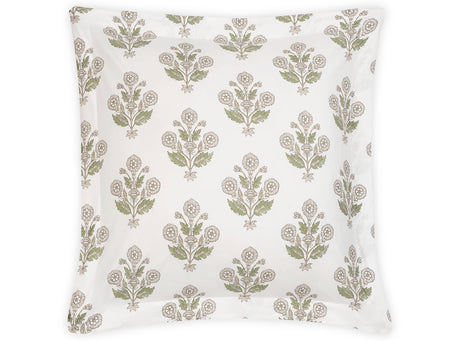 Dalila Pebble European Square Pillow Sham | Matouk Schumacher at Fig Linens and Home
