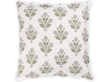 Dalila Quilted Pebble European Square Pillow Sham | Matouk Schumacher at Fig Linens and Home