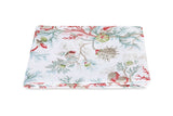 Fitted Sheet - Matouk Schumacher Del Tesoro Coral Bedding at Fig Linens and Home