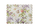 Placemats - Matouk Schumacher Del Tesoro Sea Orchid Table Linens at Fig Linens and Home Westport