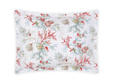 Pillow Sham - Matouk Schumacher Del Tesoro Coral Bedding at Fig Linens and Home