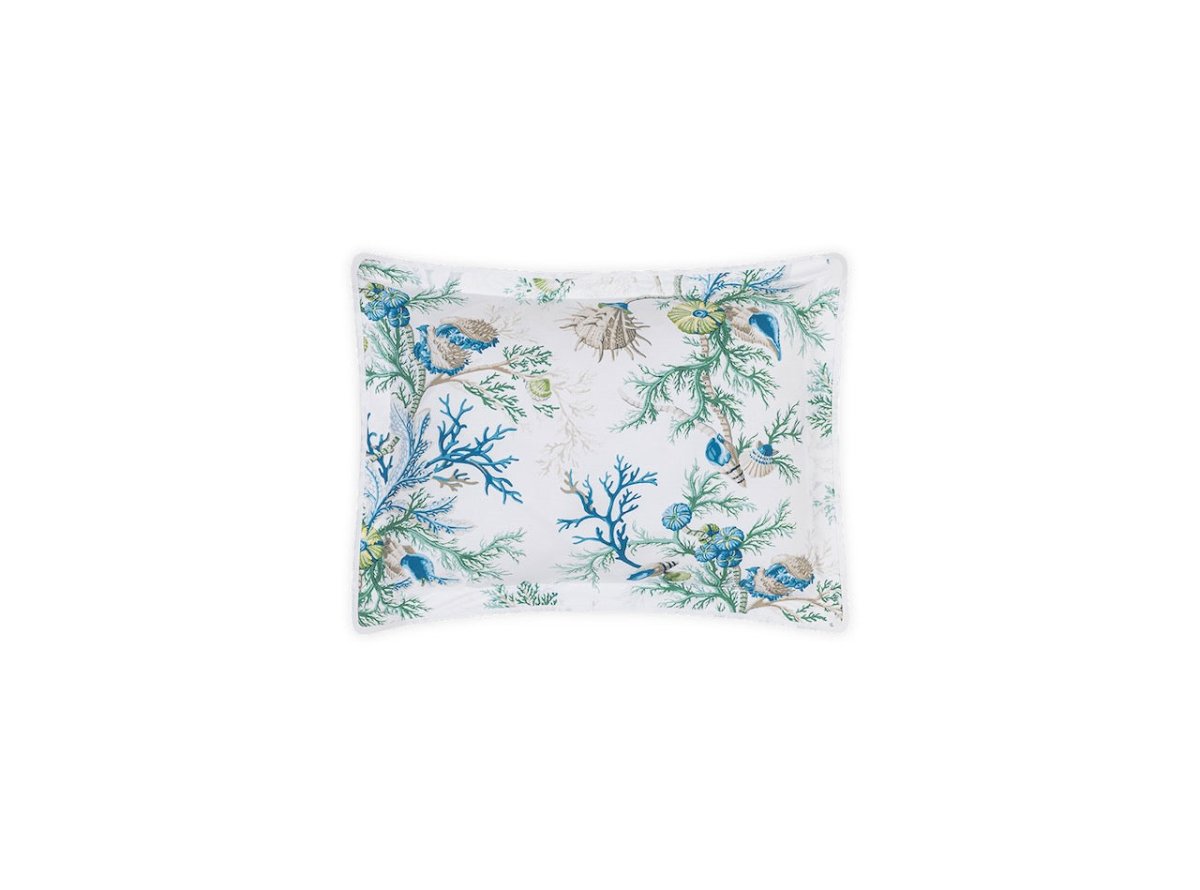 Boudoir Sham - Matouk Schumacher Del Tesoro Sea Bedding at Fig Linens and Home