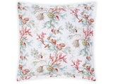 Euro Sham - Matouk Schumacher Del Tesoro Coral Bedding at Fig Linens and Home