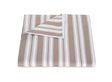 Duvet Cover - Elio Stripe Bedding in Mocha | Matouk Schumacher at Fig Linens and Home