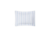 Boudoir Sham - Elio Stripe Bedding in Blue | Matouk Schumacher at Fig Linens and Home