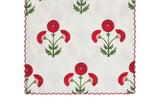 Table Runner - Matouk Schumacher Gisele Scarlet Red Table Linens at Fig Linens and Home