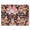 Placemat - Magic Mountain Chocolate Persimmon Placemats - Matouk Schumacher at Fig Linens and Home