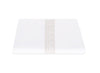 Duvet Cover - Ophelia Dune Bedding by Matouk Schumacher - Greek Key Embroidery