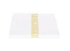 Duvet Cover - Ophelia Lemon Yellow Bedding by Matouk Schumacher - Greek Key Embroidery