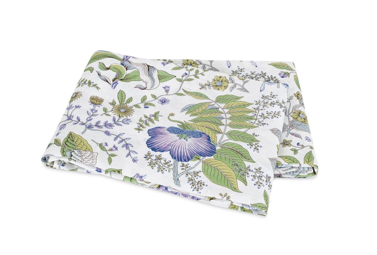 Flat Sheet - Pomegranate Linen Bedding in Lilac by Matouk Schumacher -  Fig Linens and Home