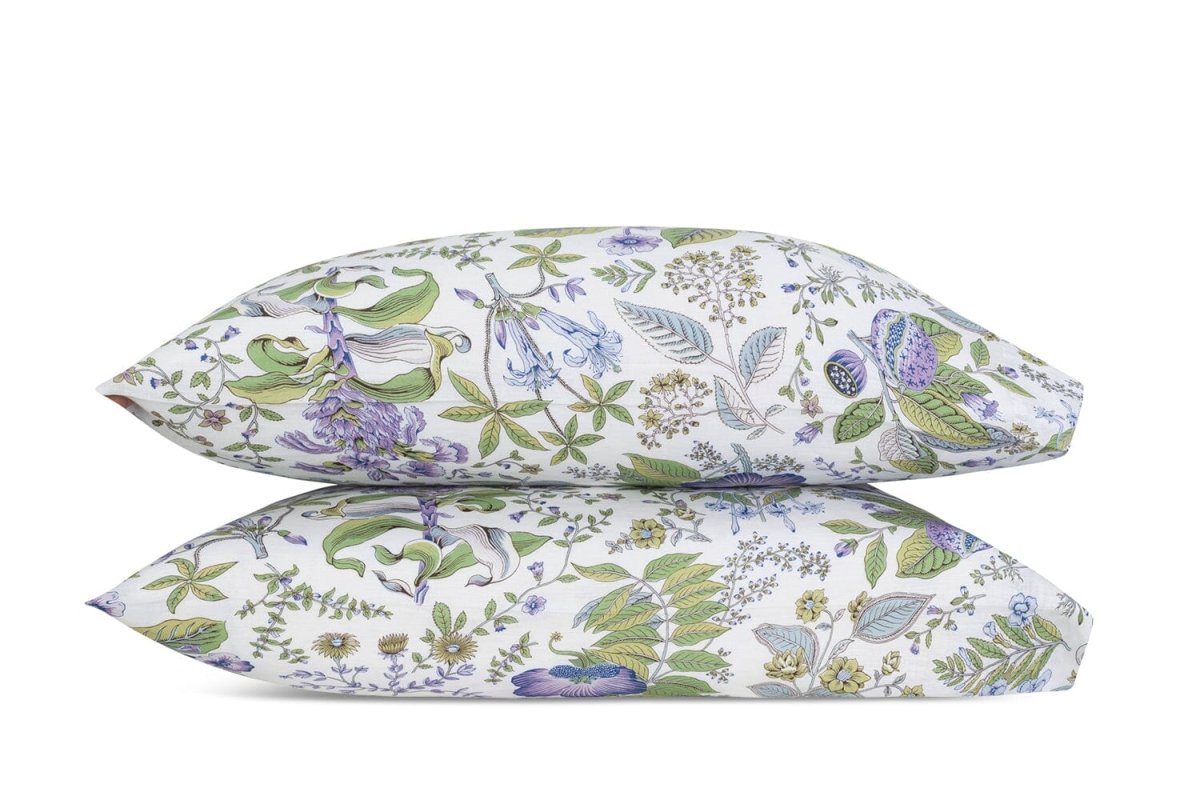 Pillowcases - Pomegranate Linen Bedding in Lilac by Matouk Schumacher -  Fig Linens and Home