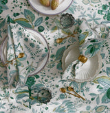 Holiday Napkins - Pomegranate Emerald Green Cloth Napkins | Matouk Schumacher at Fig Linens & Home