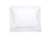 Matouk Sierra Hemstitch White Pillow Sham | Percale Bedding at Fig Linens
