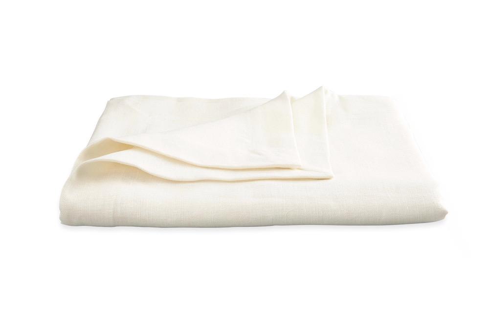 Chamant Ivory Tablecloth | Matouk at Fig Linens