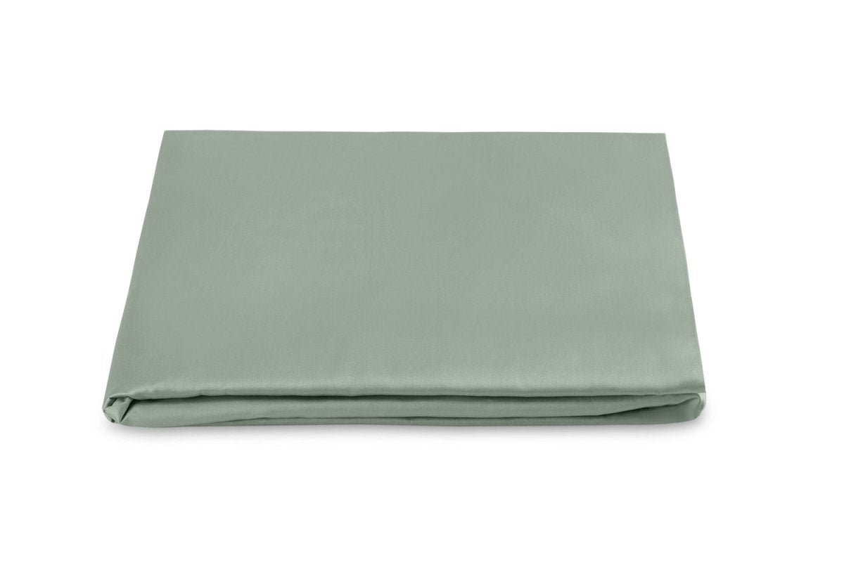 Fitted Sheet in Celadon - Matouk Talita Sateen Cotton at Fig Linens - Giza Cotton