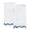 Powder Room Towels - Wave Guest Towels in Aquarius by Matouk