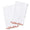 Powder Room Towels - Wave Guest Towels in Carnelian by Matouk