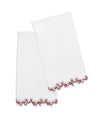 Powder Room Towels - Wave Guest Towels in Paradise by Matouk