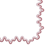 Wave Guest Towels in Paradise by Matouk - Swatch of Fabric - Fig Linens and Home