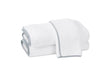 Cairo Bath Towels by Matouk | White with Pool Trim 