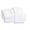 Cairo Bath Towels by Matouk | White with Silver Trim 