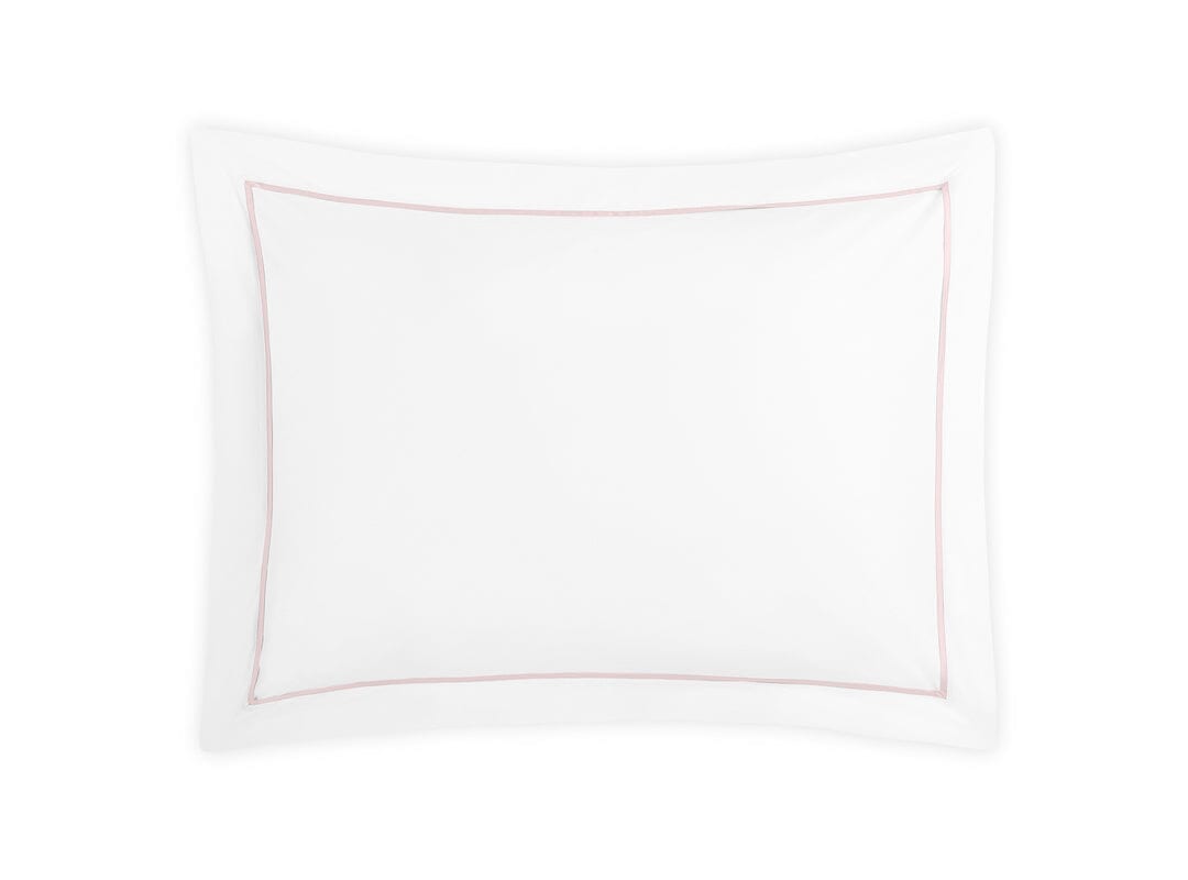 Giza Cotton Pillow Sham - Gatsby Pink Bedding by Matouk - Fig Linens and Home