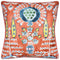 Mendoza Suzani Coral - Throw Pillow by Ryan Studio