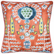 Mendoza Suzani Coral - Throw Pillow by Ryan Studio