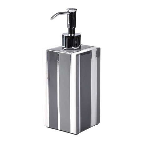 Mike and Ally Catalina Gray Bath Accessories Box Pump for Lotion or Soap