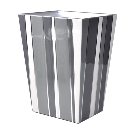 Mike and Ally Catalina Gray Bath Accessories Wastebasket and Liner