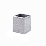 Mike + Ally Bath Atlantic Accessories Brush Cup Gray | Fig Linens and Home Bathroom Accessory Sets