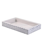 Mike + Ally Bath Atlantic Accessories Tray Gray | Fig Linens and Home Bathroom Accessory Sets 