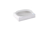 Mike and Ally Bath Accessories - Brut Pearl White at Fig Linens and Home - Soap Dish