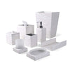 Mike and Ally Bath Accessories - Brut Pearl White at Fig Linens and Home 1