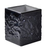 Mike and Ally Bath Accessories - Brut Textured Bath Accessories for Luxury Bath - Black Colorway