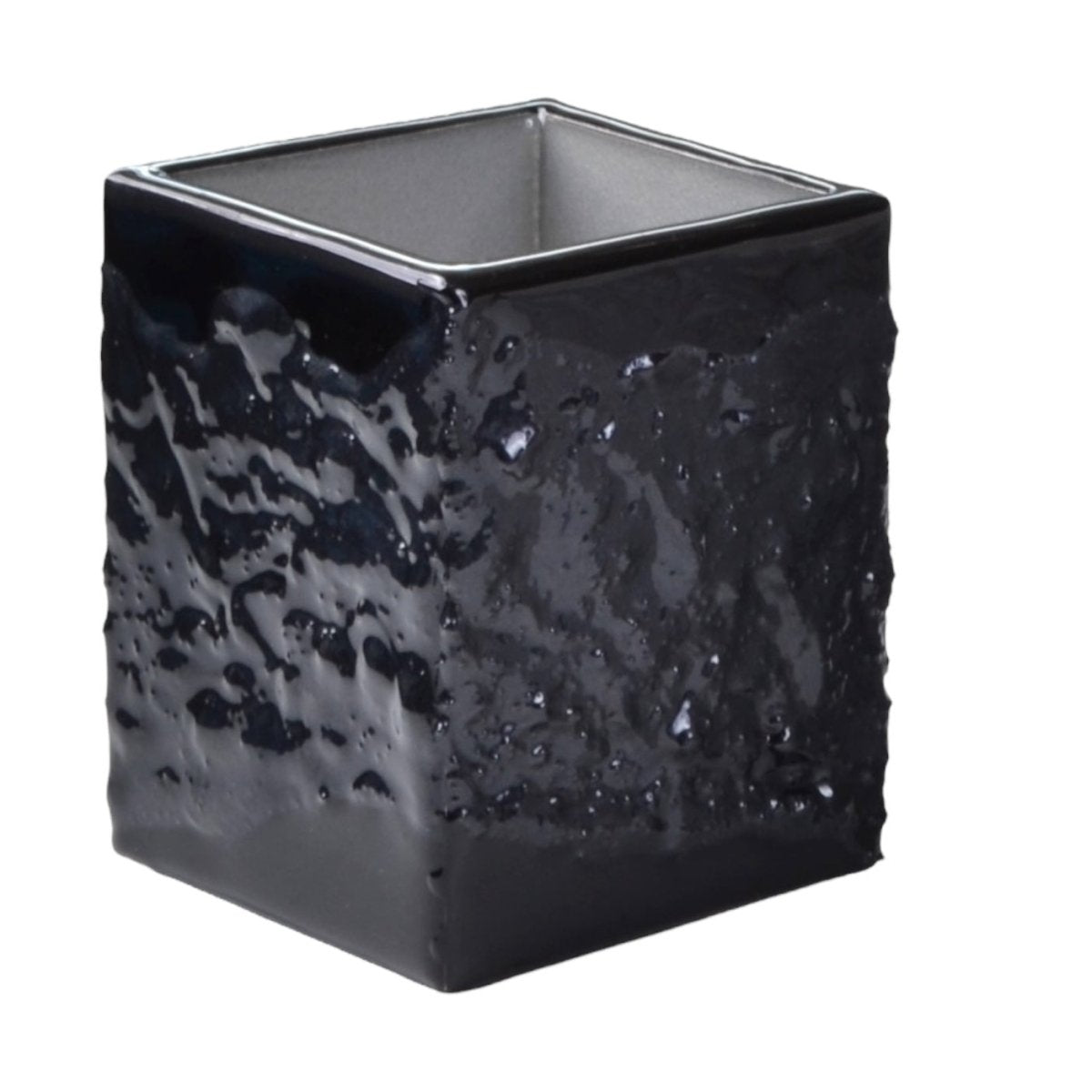 Mike and Ally Bath Accessories - Brut Textured Bath Accessories for Luxury Bath - Black Colorway