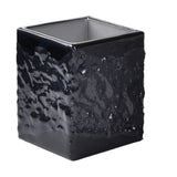 Mike and Ally Bath Accessories - Brut Textured Bath Accessories for Luxury Bath - Black Colorway