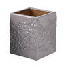 Mike and Ally Bath Accessories - Brut Textured Bath Accessories for Luxury Bath - Coffee Colorway
