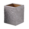 Mike and Ally Bath Accessories - Brut Textured Bath Accessories for Luxury Bath - Coffee Colorway