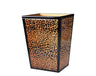 Mike Ally Congo Animal Print Bath Accessories Wastebasket at Fig Linens and Home