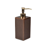 Lotion or Soap Dispenser in Bronze - Shagreen Bath Accessories by Mike + Ally at Fig Linens and Home