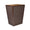 Wastebasket in Bronze - Shagreen Luxury Bath Accessories by Mike + Ally at Fig Linens and Home