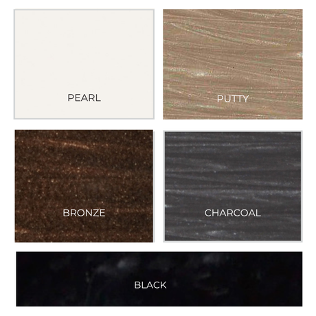 Color Chart for Shagreen Luxury Bath Accessories by Mike + Ally at Fig Linens and Home