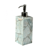 Taj Amazonite Pump Top Soap or Lotion by Mike + Ally at Fig Linens
