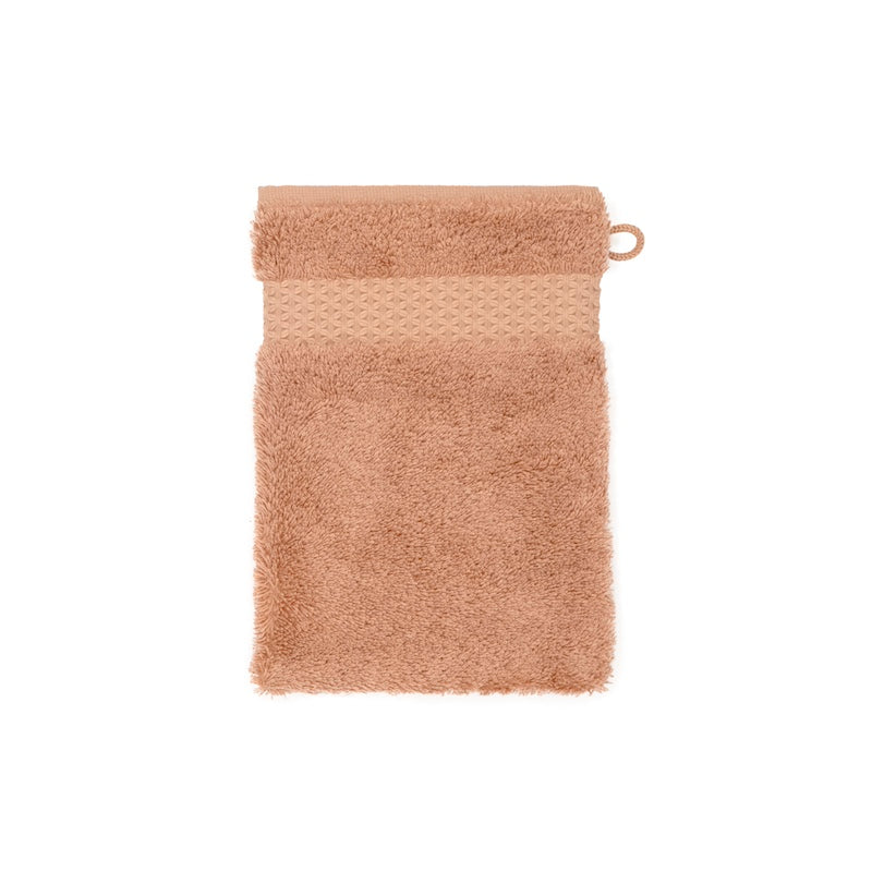 Wash Mitt Towels - Yves Delorme Etoile Sienna Cotton Modal - Organic Terrycloth