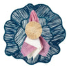 Mode Living Ani Placemat Teal | Raffia Round Placemats for Table at Fig Linens and Home